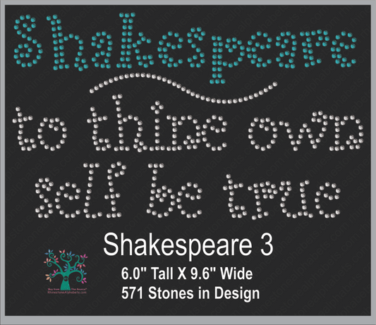 Shakespeare 3 ,TTF Rhinestone Fonts & Rhinestone Designs