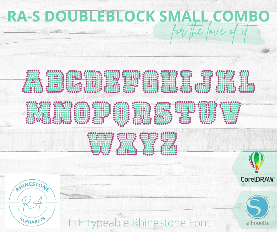 Two Color Combo Fonts – Page 2 – RhinestoneAlphabets