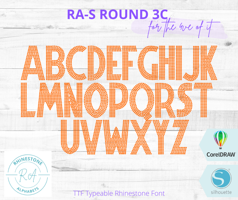 RA-S Round 3C - RhinestoneAlphabets