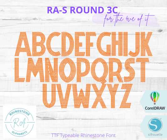 RA-S Round 3C - RhinestoneAlphabets